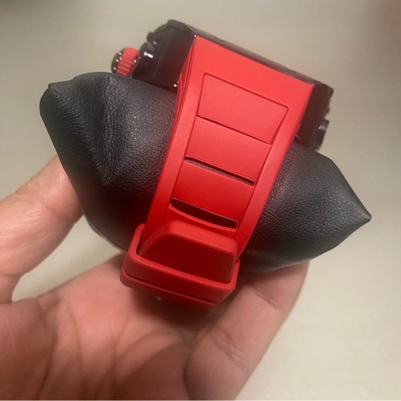 NIB HUALIMEI For Apple Watch Ultra Band 49mm Case in Black/Red - Picture 14 of 16